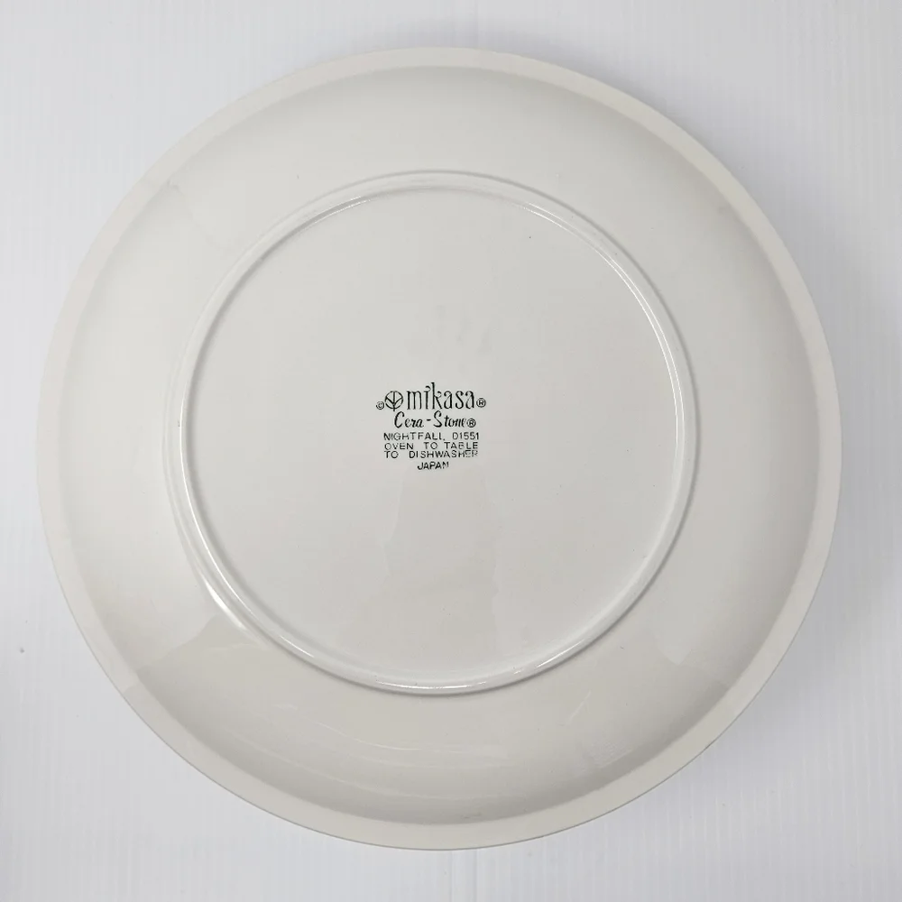 Mikasa Nightfall Chop Plate 12